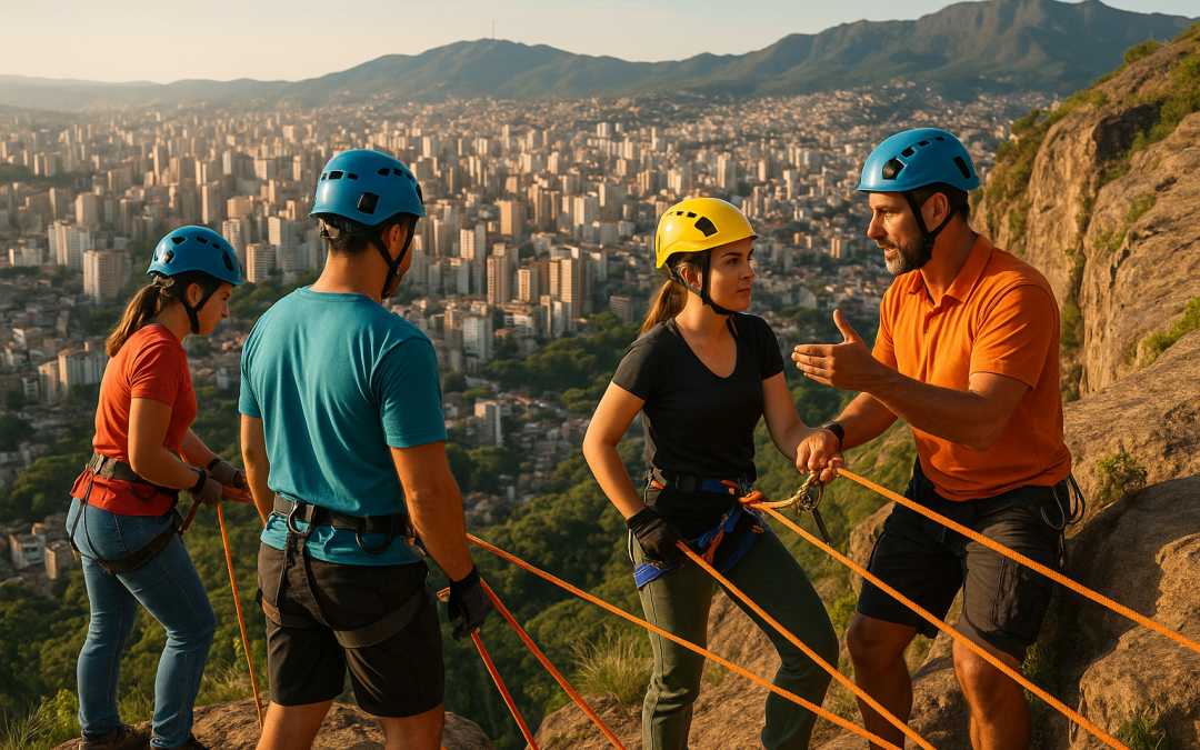 Aventuras Urbanas: Como o Rapel Transforma a Visão da Natureza em Belo Horizonte